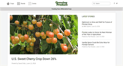 Desktop Screenshot of growingproduce.com